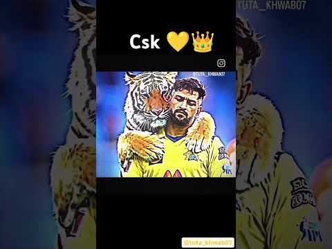 Csk 💛👑#chennai #csk #mahi #mumbai #thalapathy #riturajgaikwad #viralvideo