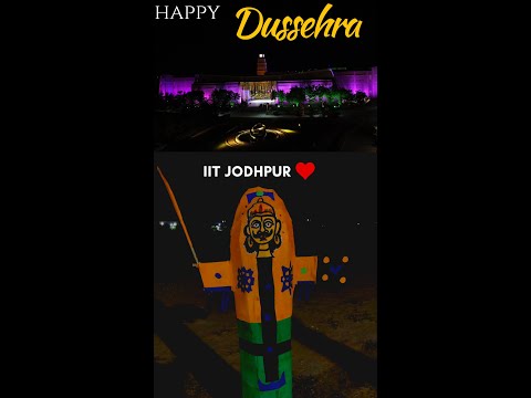 Dussehra celebration at IIT Jodhpur