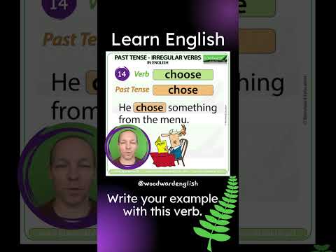 Past Tense of CHOOSE in English ✅ English Pronunciation of CHOSE