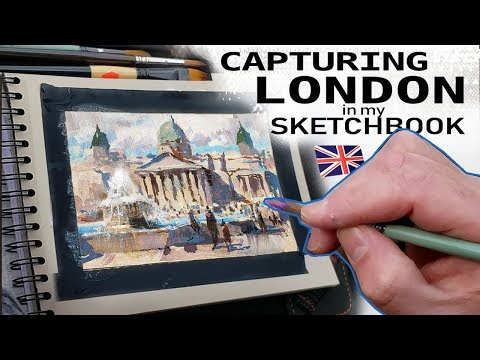 Capturing London in my Sketchbook