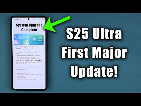 Samsung Galaxy S25 Ultra gets first MAJOR Update - An Update Like No Other