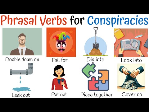 8 Important Phrasal Verbs for Conspiracy Theories - Learn English Vocabulary