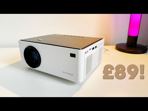 Blitzwolf V8 Projector - I Can't Believe This Is So Cheap!