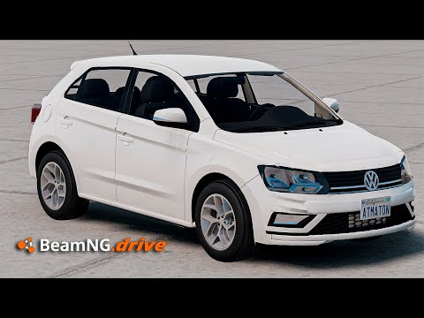 Testes com o Volkswagen Gol 2022 - BeamNG.Drive