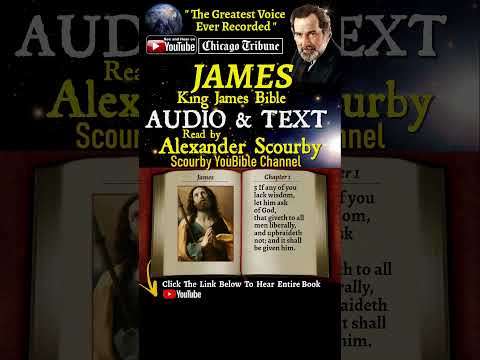 59~Book of James Short | By A.Scourby | AUDIO & TEXT | God is Spirit, Truth & Love #youtubeshorts