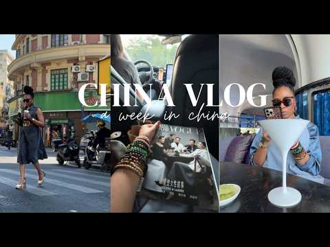 Abu Dhabi to CHINA in 24 HRS VLOG | Vintage Shopping | private dining | politics | BLESSINGS