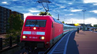 GermanTRAIN TESTDRIVE BR 101 NEW LOCO ADDON TSW2 | TrainSimWorld2 ☆ RheinRuhrTrack