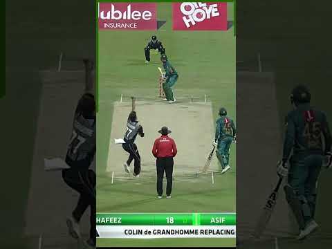 Mohammad Hafeez Powerful Cameo #PAKvNZ #Shorts #SportsCentral #PCB M3L1F