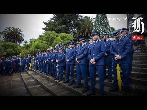 Nelson policewoman Lyn Fleming’s farewell