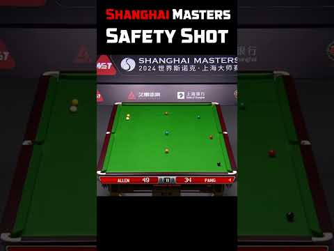 Safety Shot of shanghai masters 2024 #snooker #snooker2024