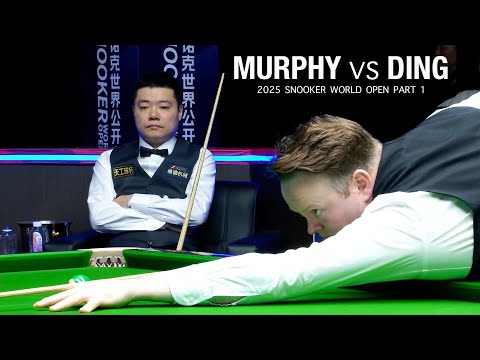 Shaun Murphy vs Ding Junhui 2025 Snooker World Open Part 1