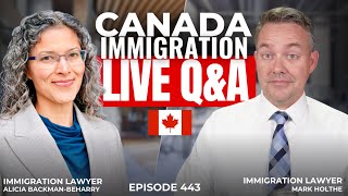 Canada Immigration LIVE Q&A with Alicia and Mark