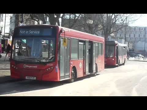 E200 ExFirst & Tower Transit DM44263, Stagecoach 37558 YX61FZF Not in Service Sits at Mile End Stand