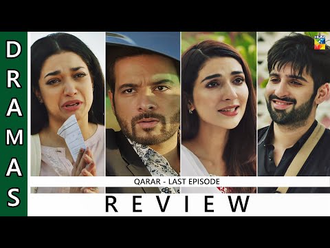 Qarar - Last Episode [ Review ]  "qarar ends"  Mikaal Zulfiqar | Sanum Jung | Muneeb butt | Hum tv