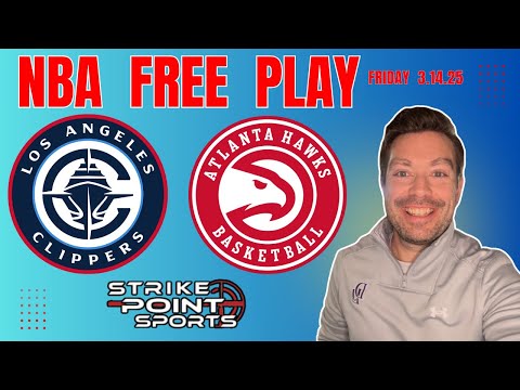 Clippers vs Hawks Pick - Friday 3/14/25 NBA Best Bets | DocSports #nbapredictions #nbabets