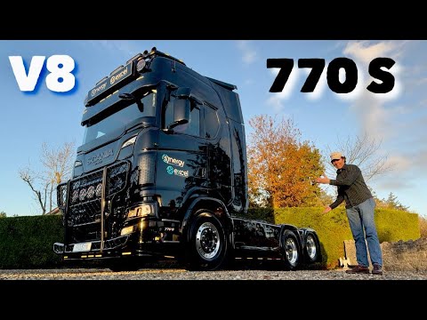 2024 SCANIA 770 S V8 Interior & Exterior Upgrade Custom Work