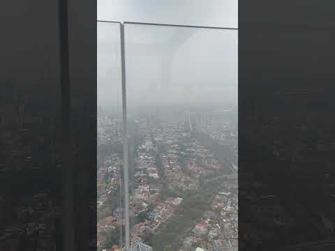 Sky garden at Autograph Tower view, in the highest building in Indonesia, will finish in this year