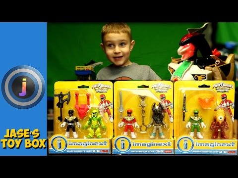 New Imaginext Toys! Power Rangers Alien Invasion! Jase's Toy Box!