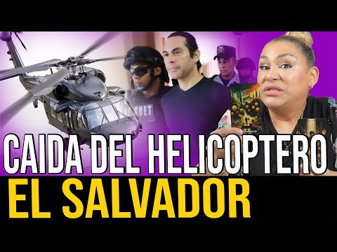 HELICOPTERO OFICIAL DEL SALVADOR LO QUE NO SABES DE SU CAIDA Y EL JEFE DE POLICIA