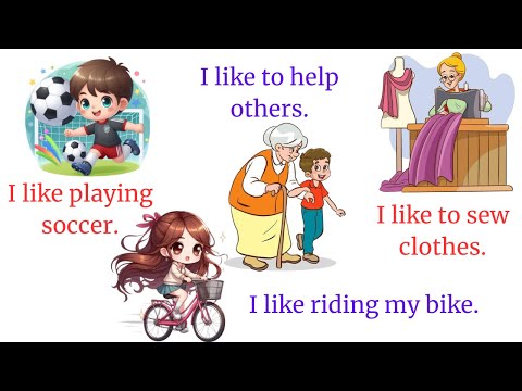 I Like Sentences for Learn English Speak | English Speaking Practice | Daily Sentences |