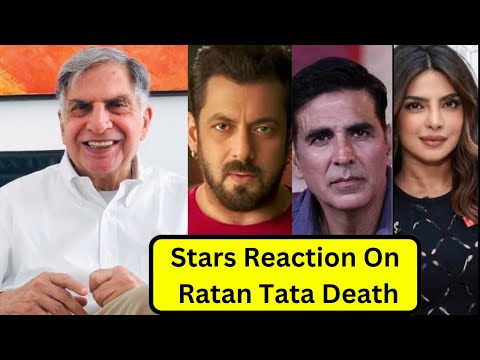 Bollywood Stars and Celebrities Reaction On Ratan Tata Death News | Salman Khan | Akshay Kumar