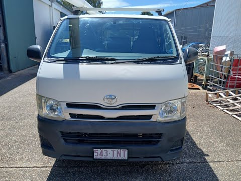 Vehicle Auction - Lot 4: 2013 Toyota Hiace Van