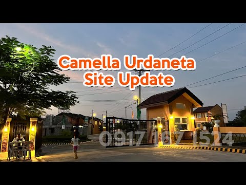 Camella Urdaneta  Homes Site Update | Girlie Lagman 09171671524