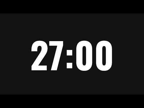 27 Minute Timer