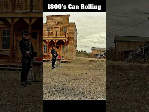 1800s Can Rolling #gunfighter #Wild Bill Hickok #history