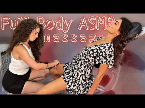 ASMR Full Body Chair Massage for Relax - ASMR Relaxing Massage No Talking