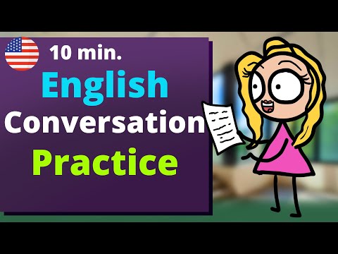 10 Minutes English Conversation Practice | Easy Phrasal Verbs Exercises for  Absolute Beginners