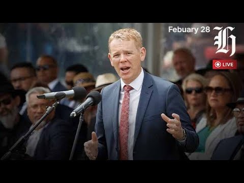 NZ Herald Live: Chris Hipkins speaks to media