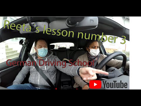 Reeta Video #1 German Driving School Fahrschule English - Learn To Drive In Germany