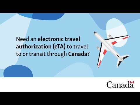 Electronic travel authorization (eTA) for travel to Canada