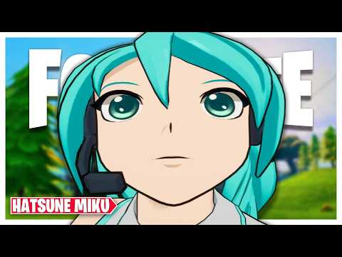 Hatsune Miku in Fortnite is CRAZY!