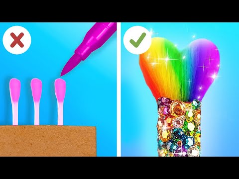 COOL ART HACKS & DIY PAINTING TRICKS | Viral TikTok Drawing Challenges by 123GO!