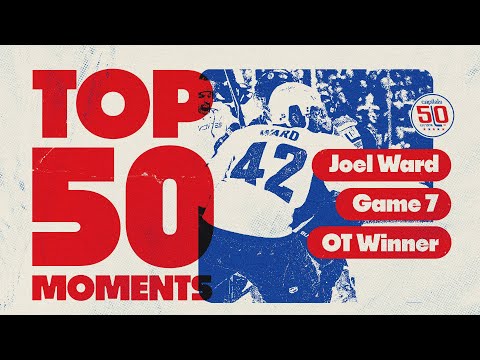 Capitals Top 50 Moments | Joel Ward Game 7 OT Winner