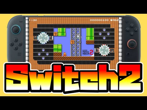 【マリオメーカー2】Switch2で遊べるコース！？ｗ -Switch2 in SMM2-【Mario Maker 2】