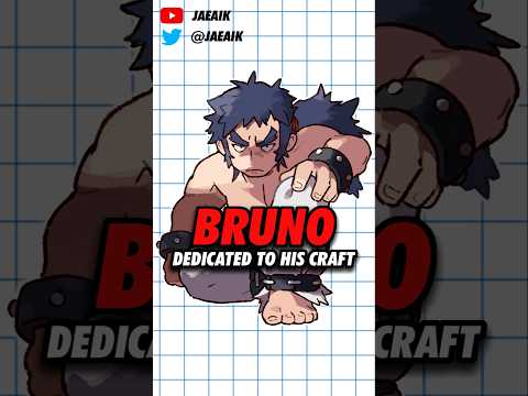 Bruno, Dedicated to His Craft #jaeaik #pokemon #kanto #kantoelite4 #bruno