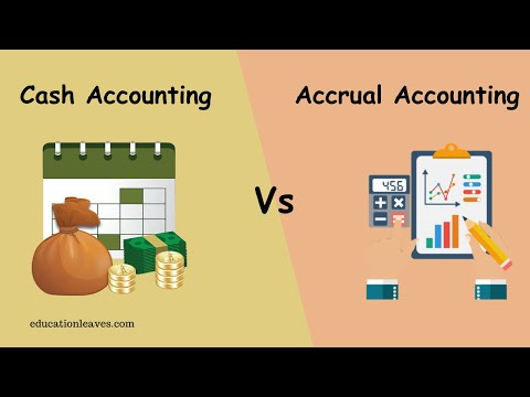 Cash Accounting vs Accrual Accounting | Difference between Cash Accounting and Accrual Accounting