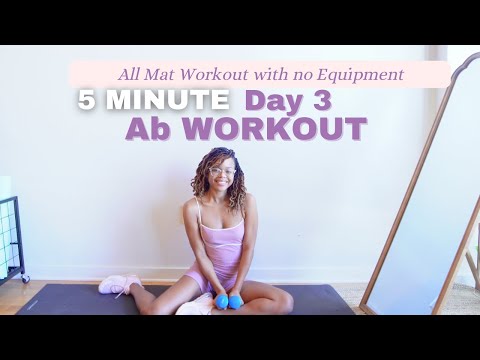 Build Abs- 5 MIN ABS-Workout Challenge- Day 3 of 5