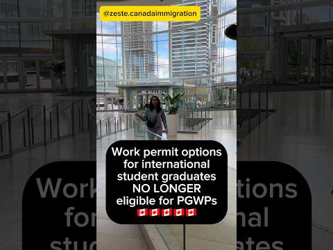 Work Permit Options for Students Who Are NO LONGER eligible for PGWP | ZESTE IMMIGRATION 🇨🇦