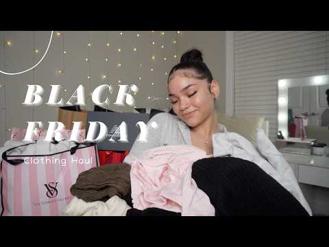 BLACK FRIDAY HAUL || VICTORIA SECRET, FOREVER 21, FOOTLOCKER, LULULEMON, PANDORA, PLT