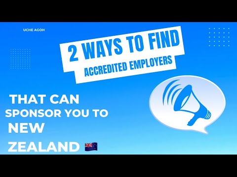 2 Ways You Can Find an Accredited Employer in New Zealand// New Zealand PR