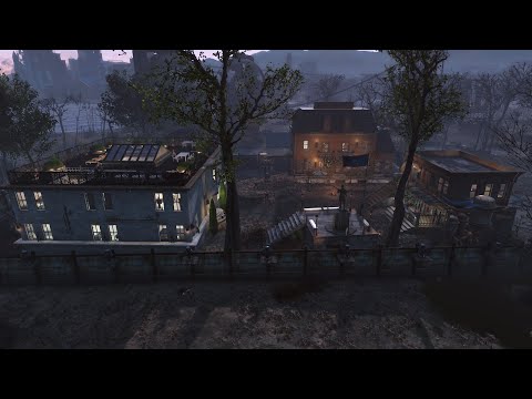 Fallout 4 County Crossing Settlement Tour | Commonwealth Medical Centre