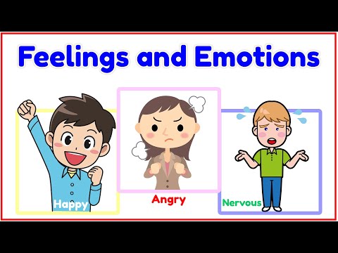 Feelings and Emotions Vocabulary for Kids | English Vocabulary for Kids