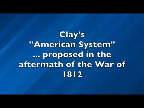 Mr. Laubach - APUSH - Henry Clay and the American System (updated)