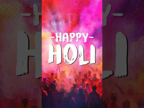 Pichkari full, dhol on blast—rangon ka dhamaka, masti nonstop! Holi hai! 🩷💜💛 Happy Holi!🌟🤌🏻🔫 #shorts