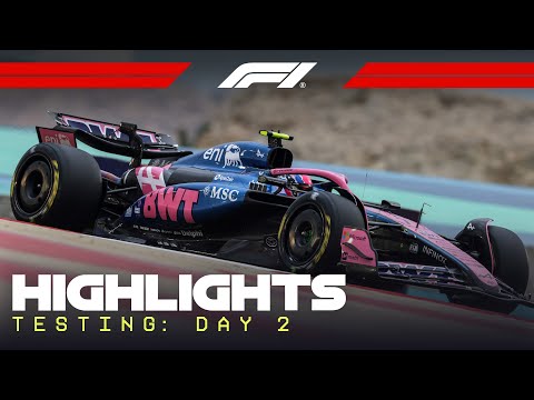 Day 2 Highlights | F1 Pre-Season Testing 2025