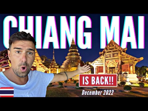 A DAY IN CHIANG MAI 🇹🇭 I CAN'T BELIEVE HOW BUSY IT IS! 😱 THAILAND VLOG